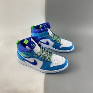 Nike Air Jordan Mid GS "Sprite" Blue & Green